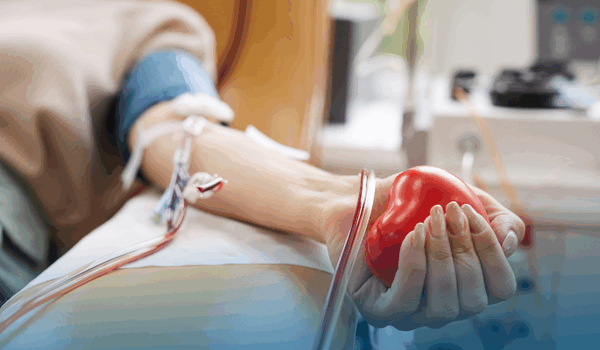 Sabia que uma única doação de sangue pode salvar até quatro vidas?